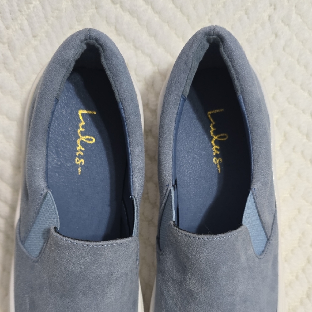 Lulu's Women's Slate Blue Flats
